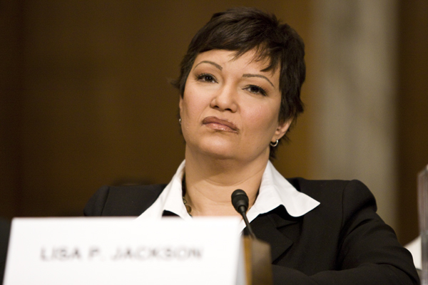 Lisa Jacskon testifies at her Senate confirmation hearing for EPA Administrator