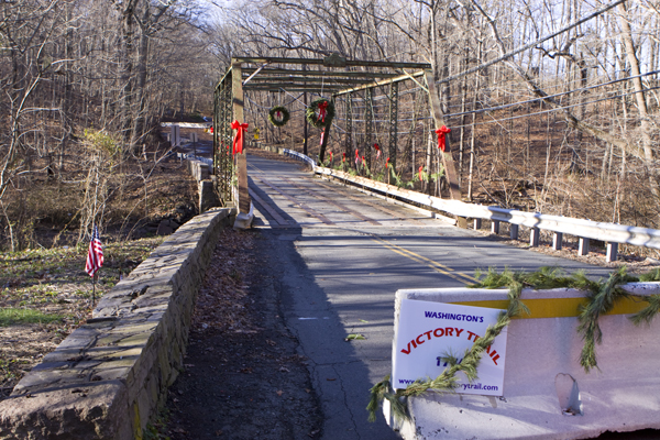 Bridge across Jacobs Creek, Hopewell NJ