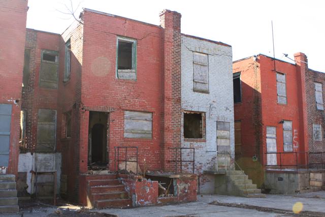 abandoned housing in Camden, NJ