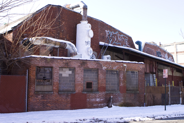 Galaxie Chemical, Paterson, NJ. Suspected source of high levels of dichlorobenzene.