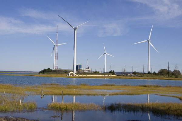 wind farm, Atlantic City, NJ