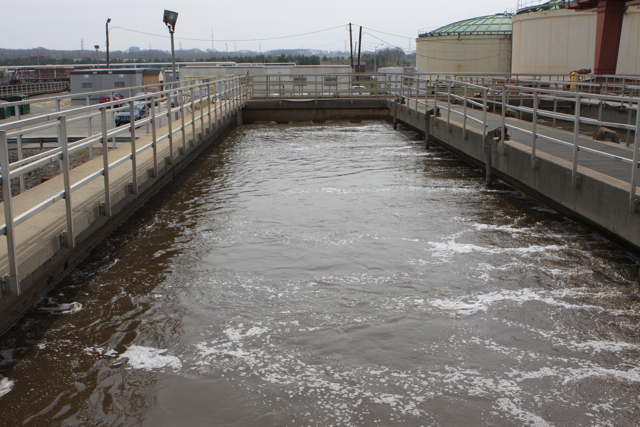 Middlesex County sewage treatment plant