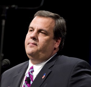 NJ Governor Chris Christie - on the right wing's radar screen.