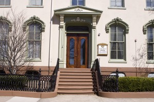 Does that look like a farmhouse to you? Farm Bureau building in Trenton - just antother fat cat lobbying outfit living high on the hog while feeding at the trough of taxpayer subsidies. Does the typical real NJ farmer live like this?