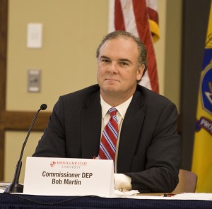 DEP Commisioner Bob Martin - at March 23 Red Tape Review Group hearing