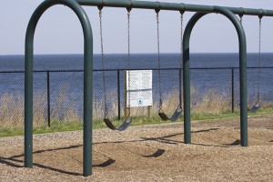 children play virtually on top of unstabilized lead Superfund site. The Park has not been completely sampled to determine lead levels, yet remains open. 