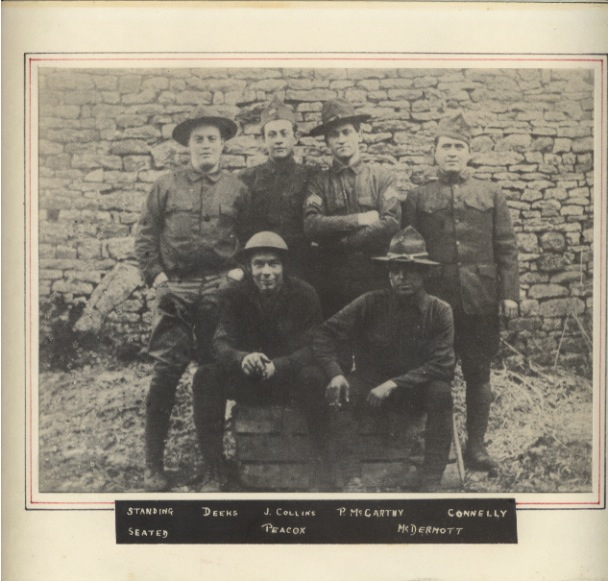 Grandfather Peacox (seated on left)