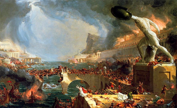 Thomas Cole "Destruction" (1836)