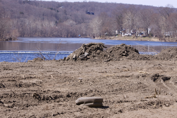 illegal solid waste, violation of stream encroachment and soil erosion and sediment control requirements