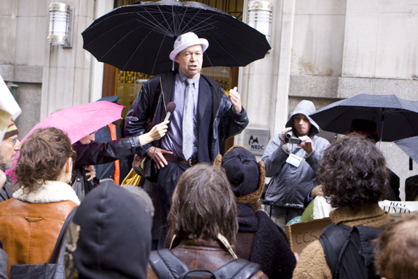 Dr. James Hansen speaks at NRDC building, NYC (11/9/09)
