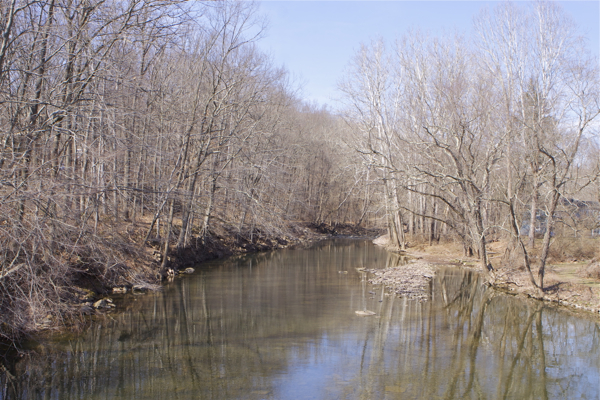 Wickecheoke Creek (at Prallsville Mills)