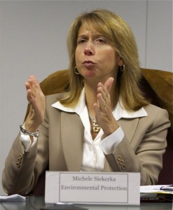 Michele Siekerka - corporate hack and former Christie DEP Assistant Commissioner