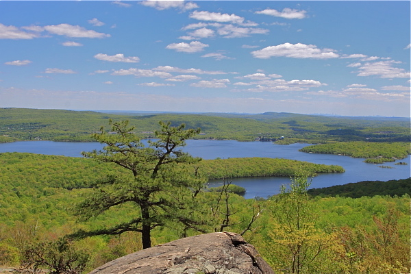 High Point Trail, view of Wanaque Reservoir