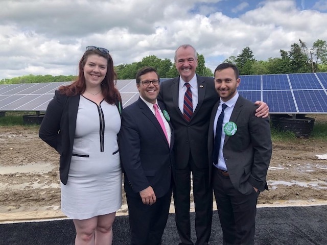 Ed Potosnak, 2nd from left w/ Gov. Murphy - this is what a sycophant looks like