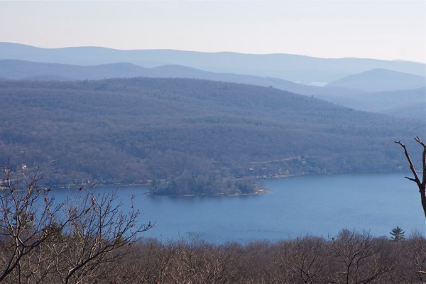 Greenwood Lake, from the AT trail at NJ/NY State line