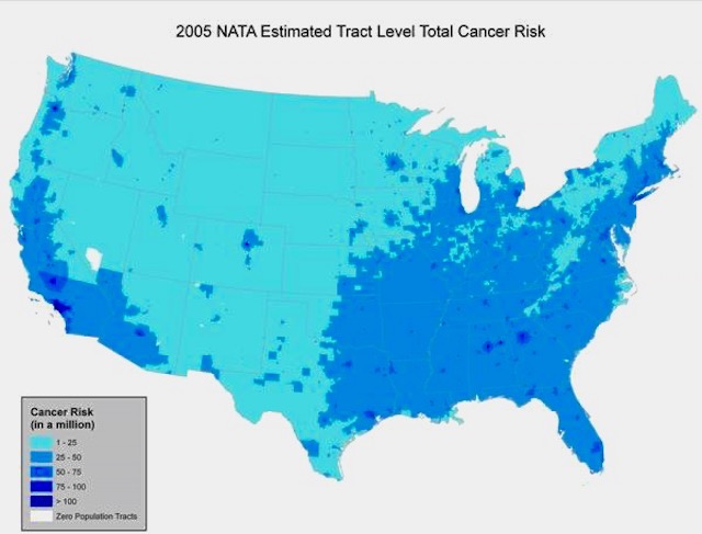 Source: US EPA National Air Toxics