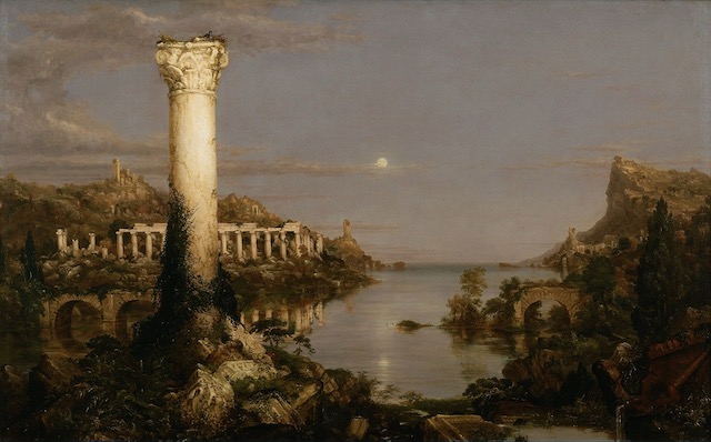 "Desolation" (Thomas Cole, Course of Empire series, 1836)